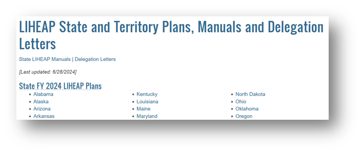 State Programs